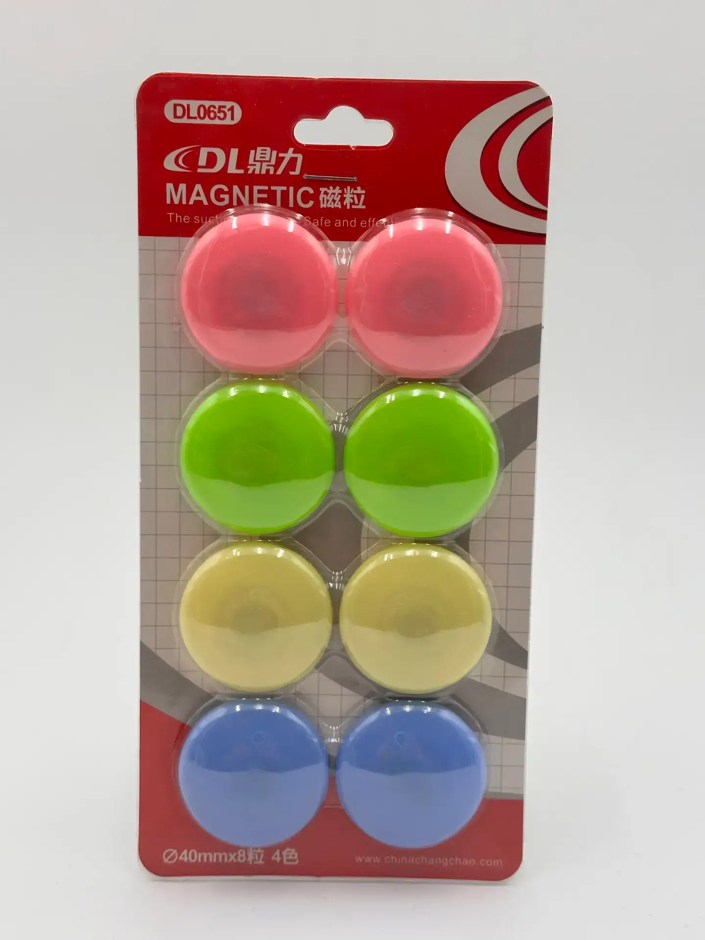 مغناطيس دائري ملون كبير (40 مم) DL0651